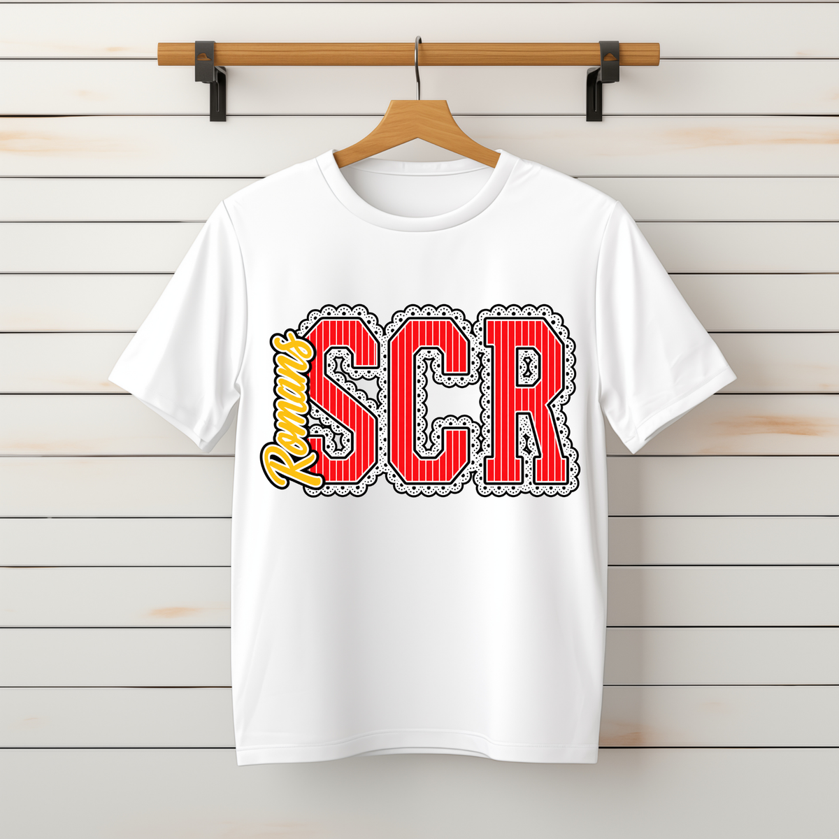 "SCR Romans” Tee-Sweater