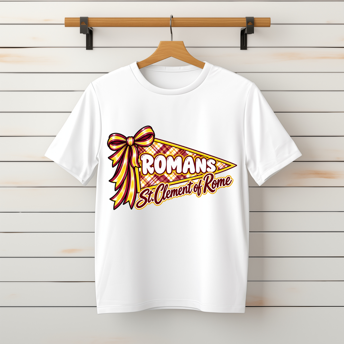 "SCR Romans” Tee-Sweater