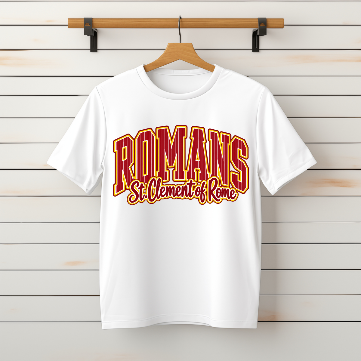 "SCR Romans” Tee-Sweater