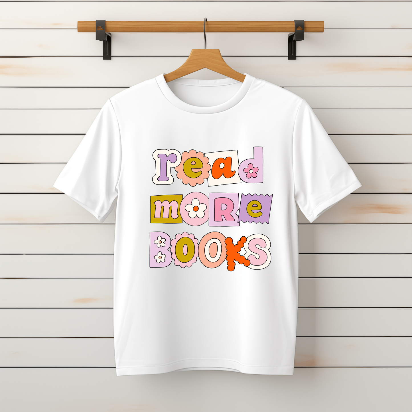 “Read More Books” Tee-Sweater