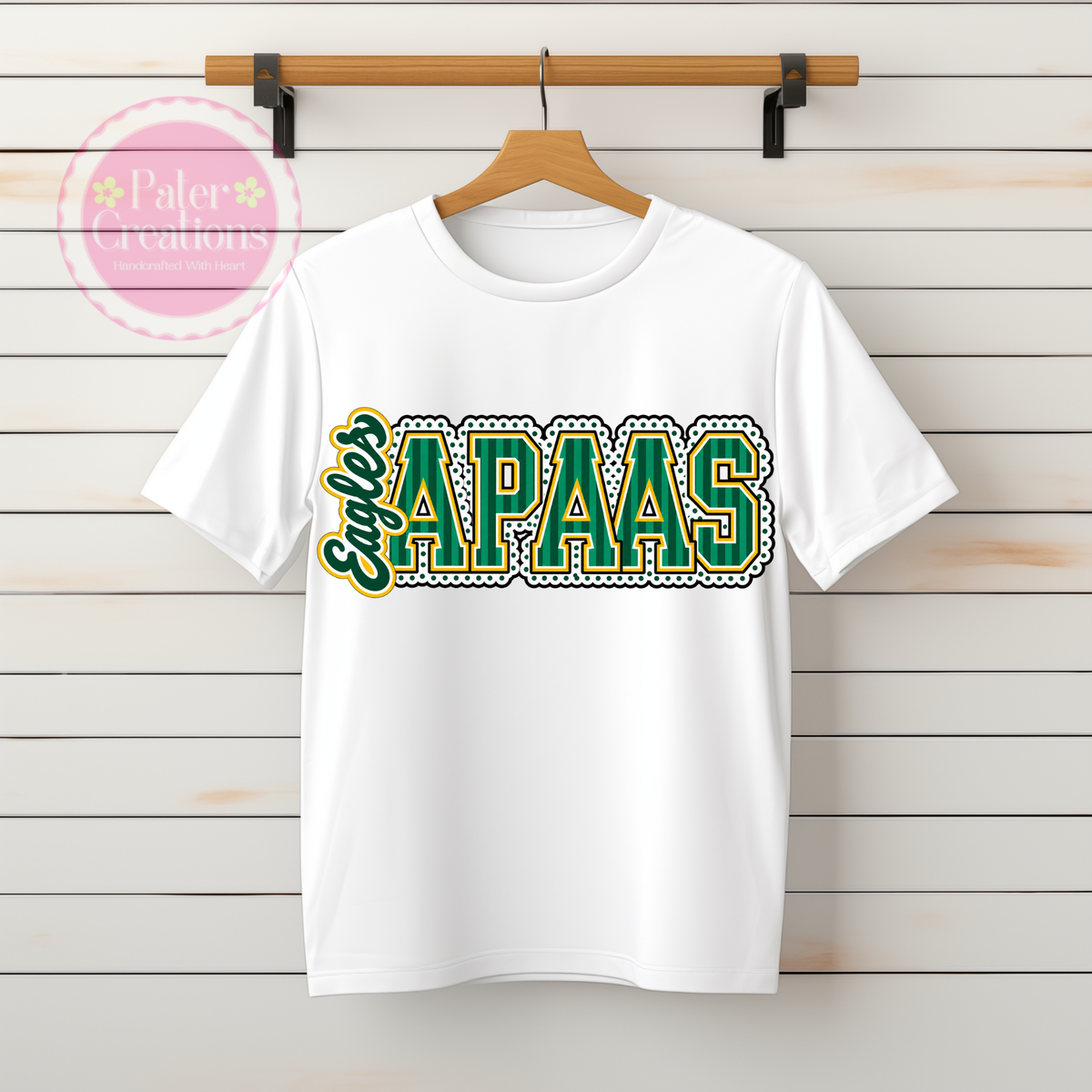 "APAAS Eagles” Tee-Sweater