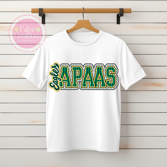 "APAAS Eagles YOUTH” Tee-Sweater
