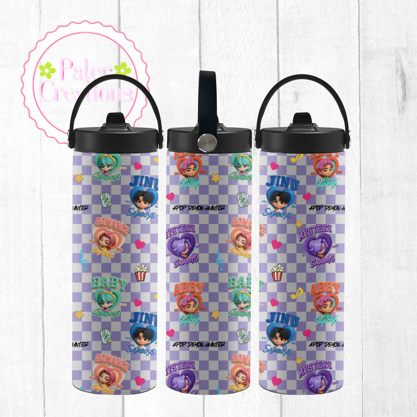 "K-POP" Metal Tumbler